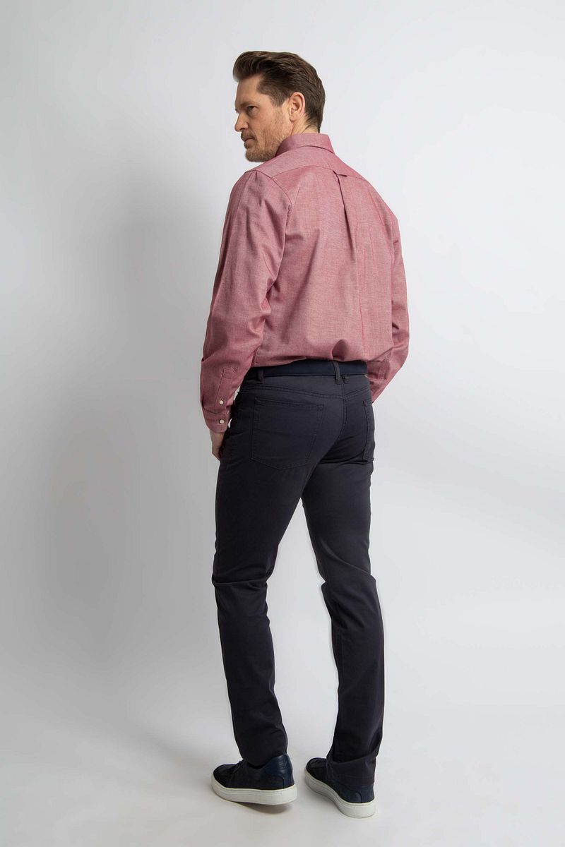 Steppin' Out Overhemd Twill Rood