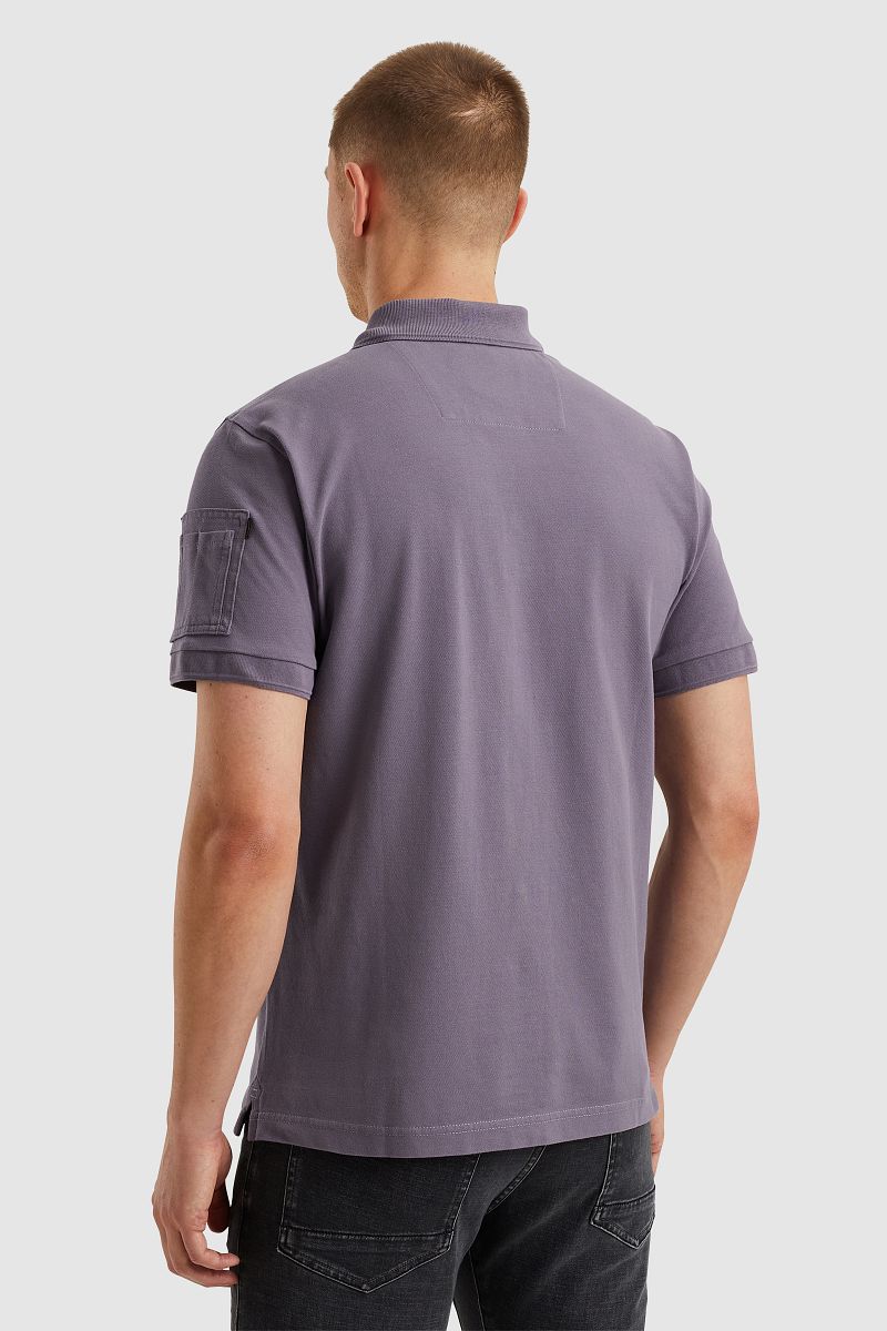 PME Legend Poloshirt Trackway Sage Paars