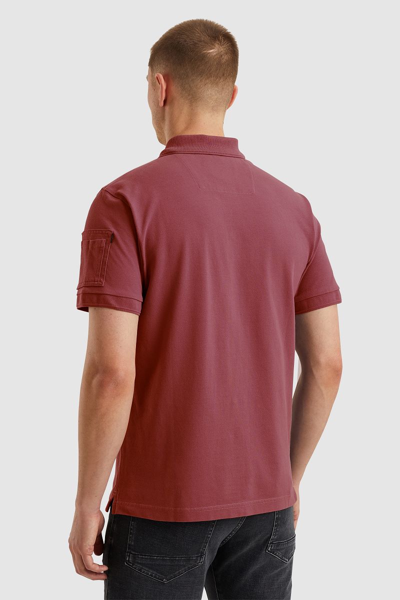 PME Legend Poloshirt Trackway Dry Rose
