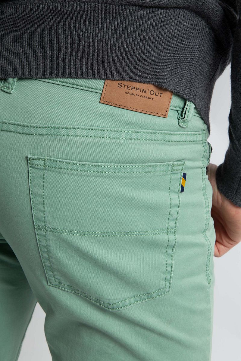 Steppin' Out Broek 5-pocket Johnson Sage