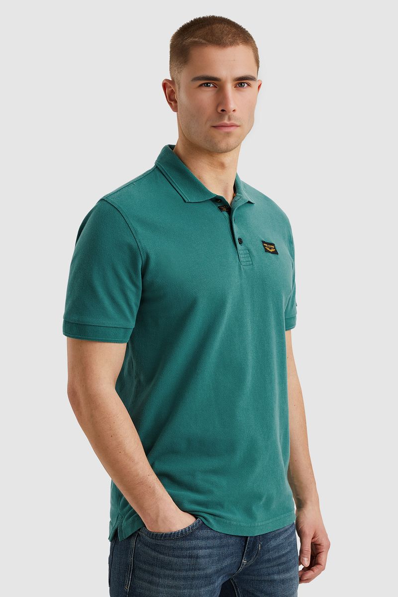 PME Legend Poloshirt Trackway Jungle Groen