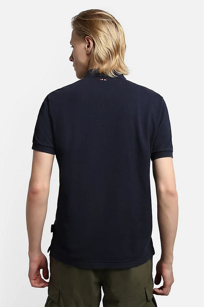 Napapijri Polo Elbas Navy Blau - Größe XL günstig online kaufen