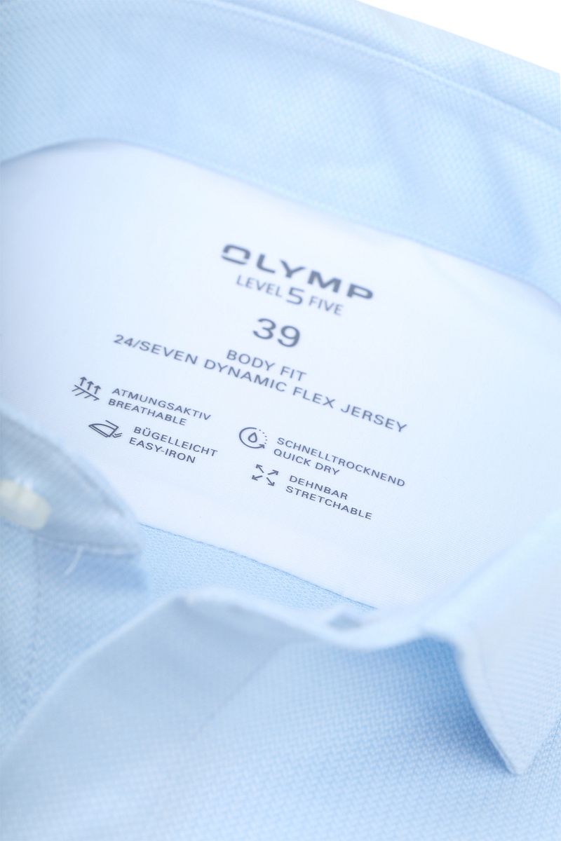 OLYMP Hemd Level 5 24/Seven Hellblau  - Größe 37 günstig online kaufen