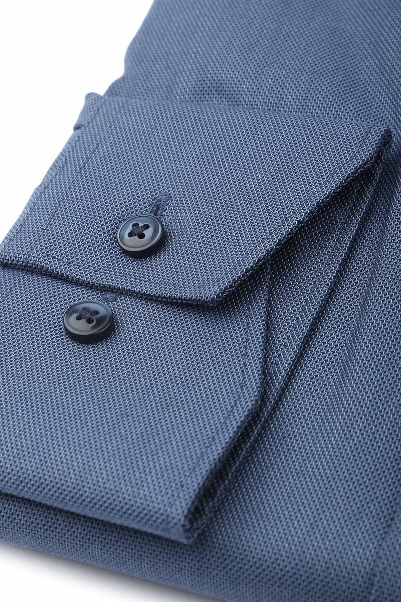 Olymp Luxor Overhemd Blauw