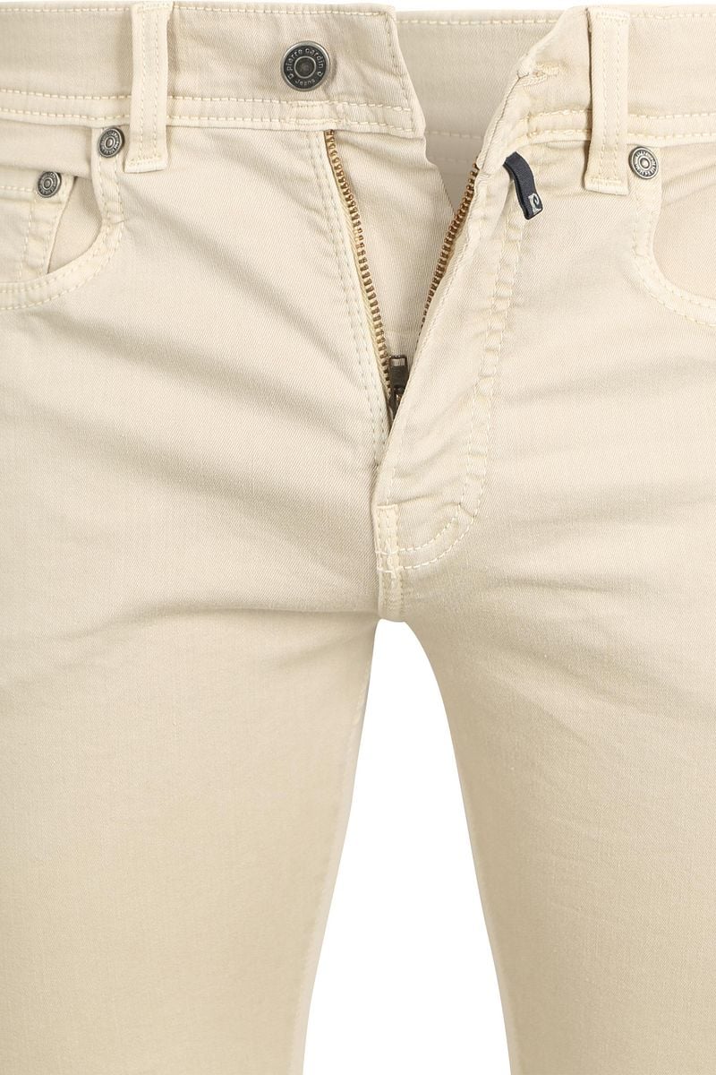 Pierre Cardin 5-Pocket  Jeans Lyon Tapered Begie - Größe W 35 - L 34 günstig online kaufen