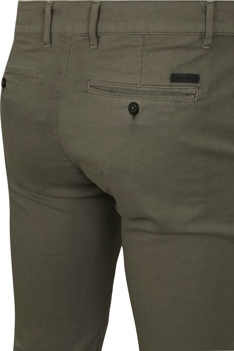 Pierre Cardin Chino Castres Olijfgroen