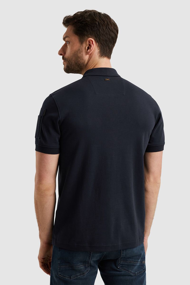 PME Legend Half-Zip Poloshirt Interlock Navy