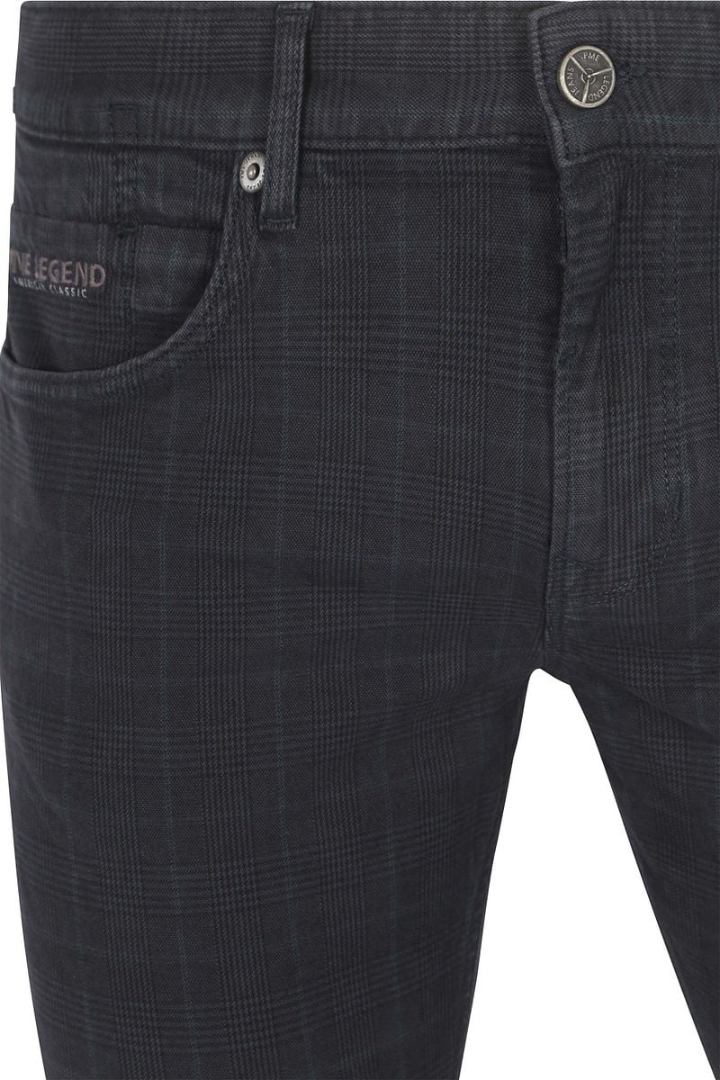 PME Legend Nightflight Hose Karos Navy - Größe W 36 - L 32 günstig online kaufen