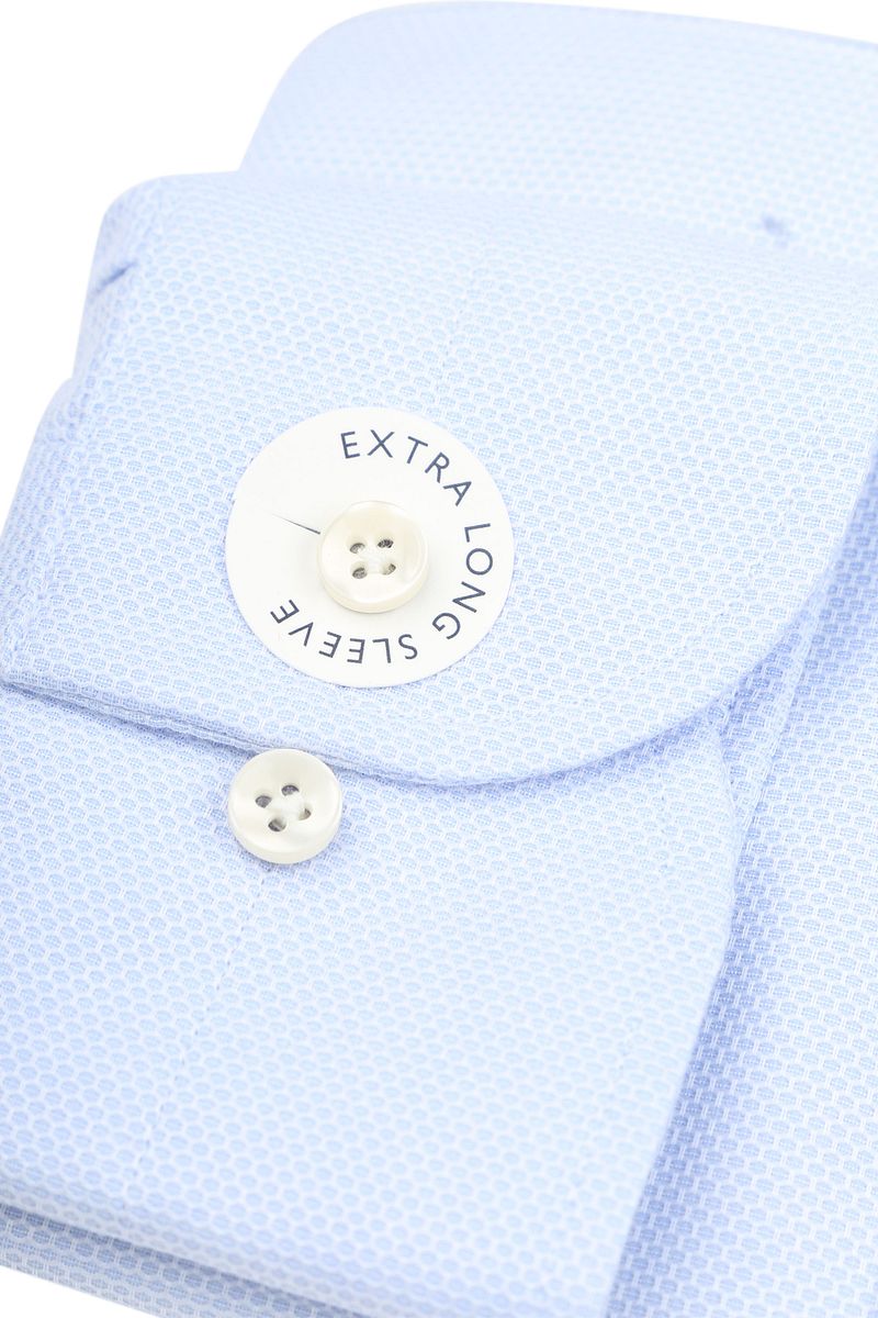 Profuomo Shirt Extra Lange Mouwen Travel Lichtblauw
