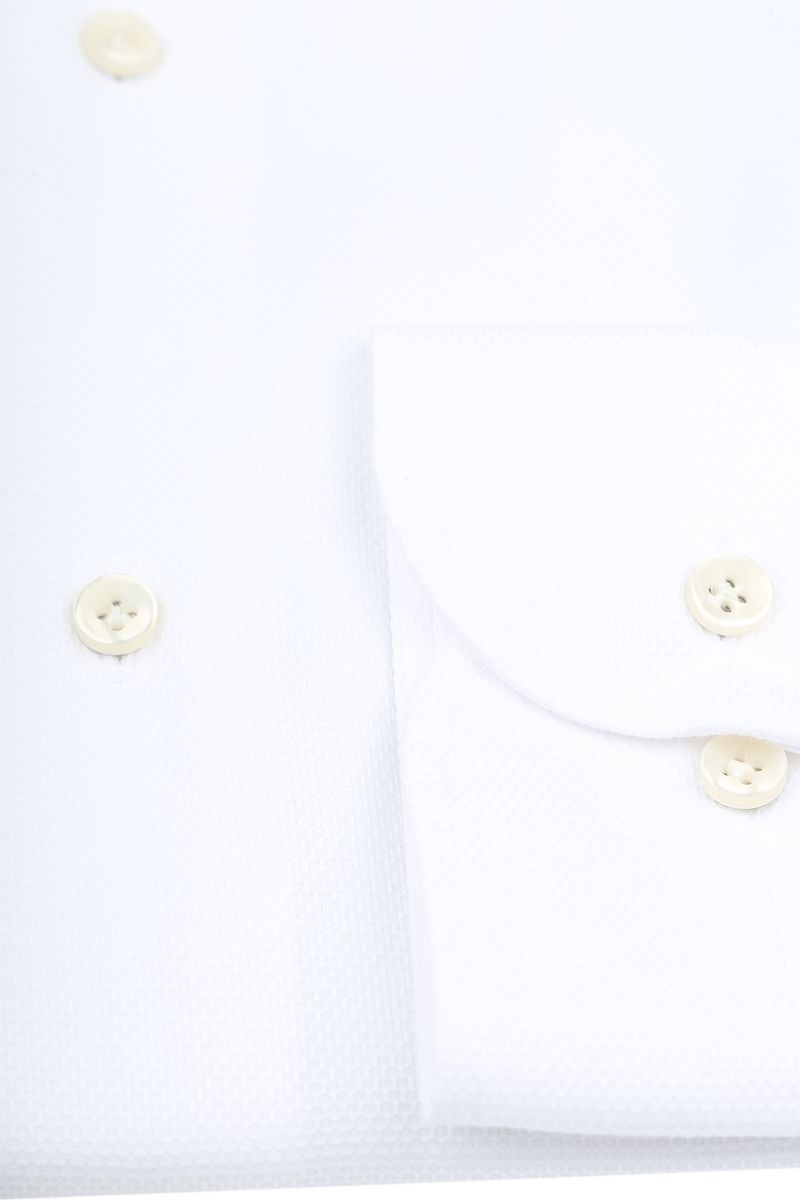 Profuomo Shirt Extra Lange Mouwen Travel Wit