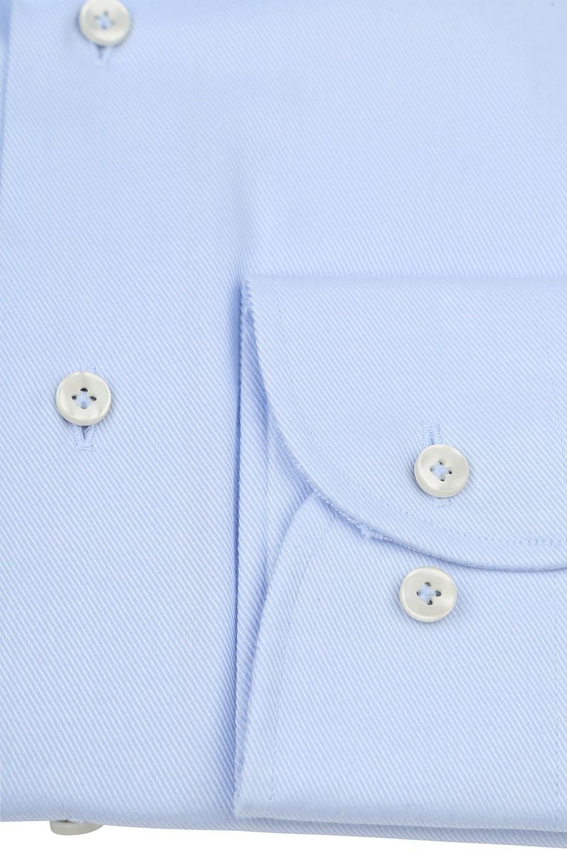 Profuomo Twill Overhemd Lichtblauw