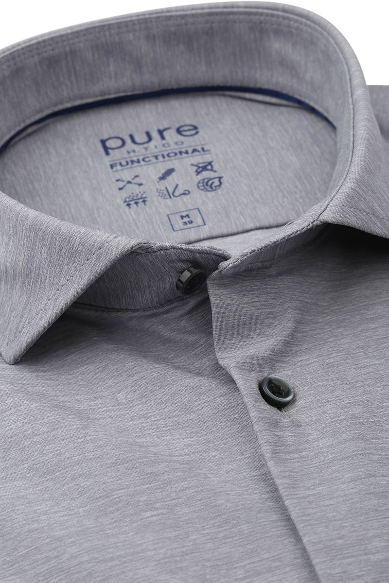 Pure Shirt Melange Grey