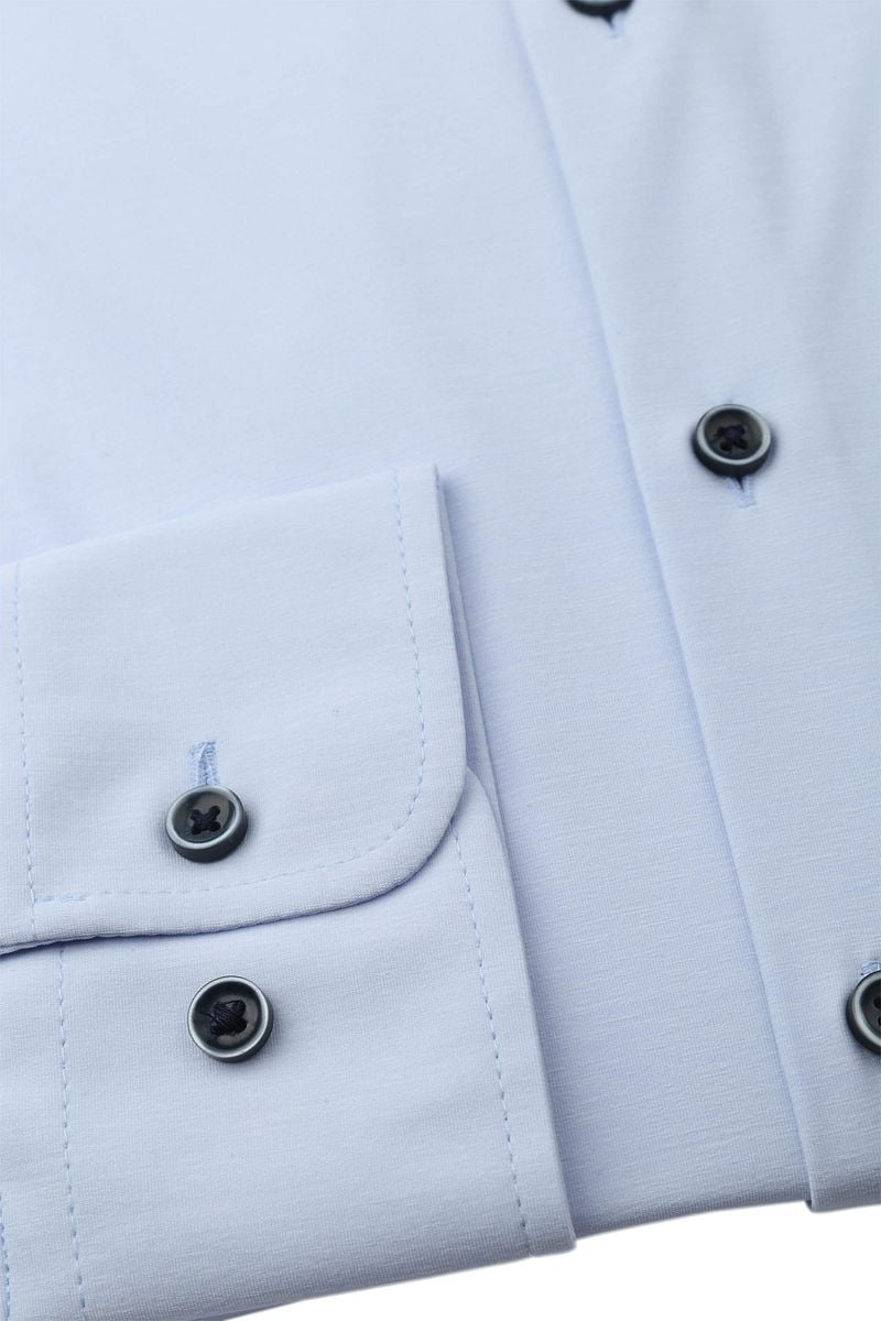 Pure Shirt Melange Light Blue - Größe 41 günstig online kaufen