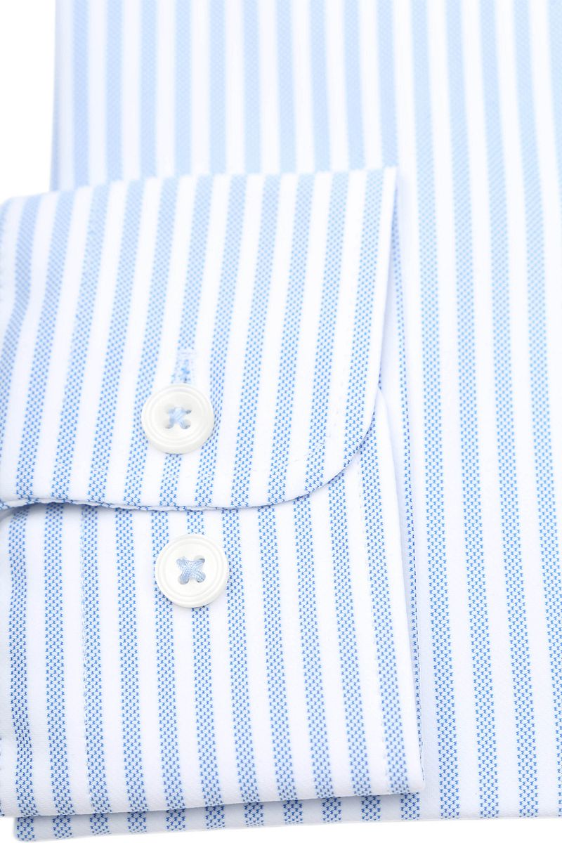 Pure The Functional Shirt Streep Blauw