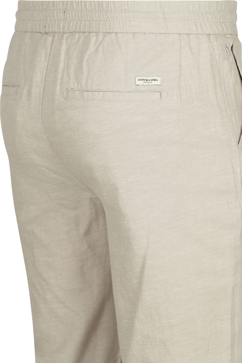 Scotch and Soda Chino Warren Linnen Greige