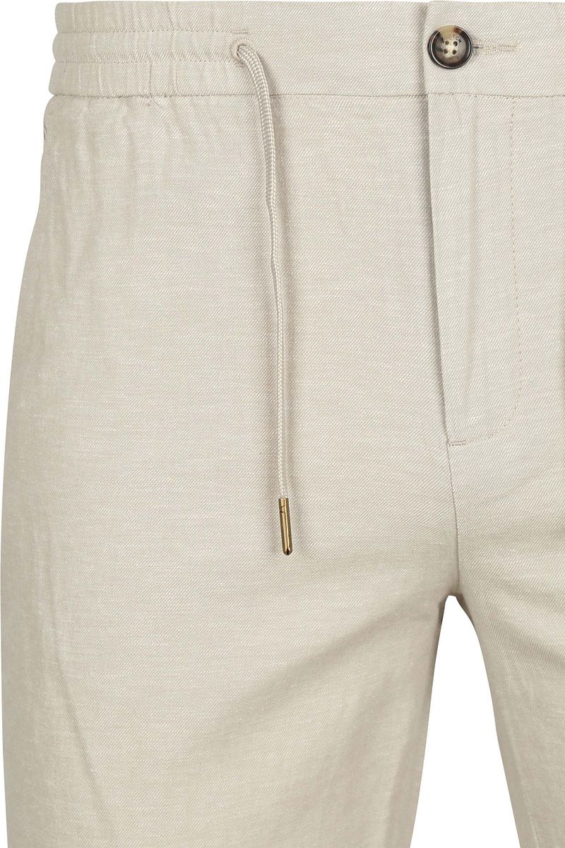 Scotch and Soda Chino Warren Linnen Greige
