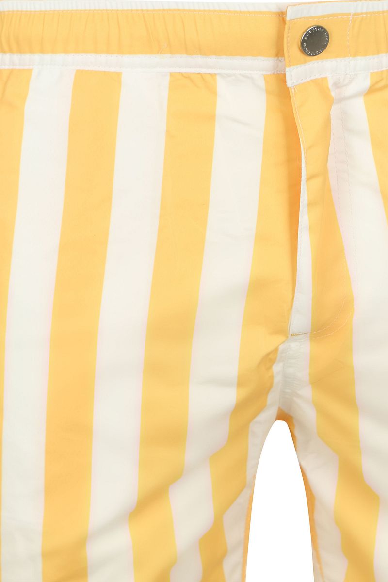 Scotch and Soda Scotch & Soda Zwembroek Strepen Geel