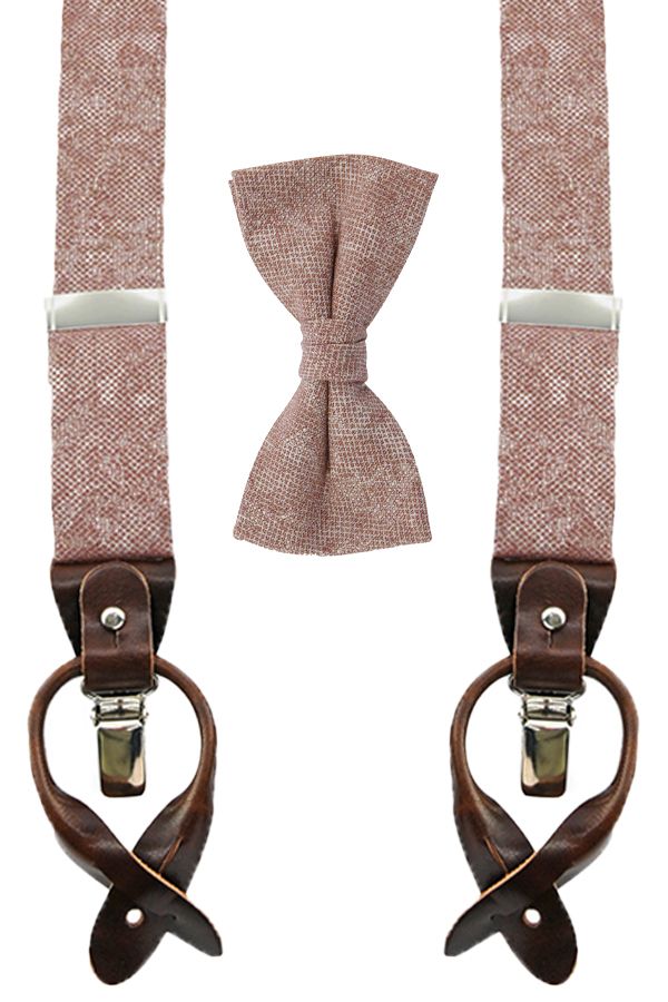 Sir Redman Bretels Combi Pack Sposo Stiloso Burgundy