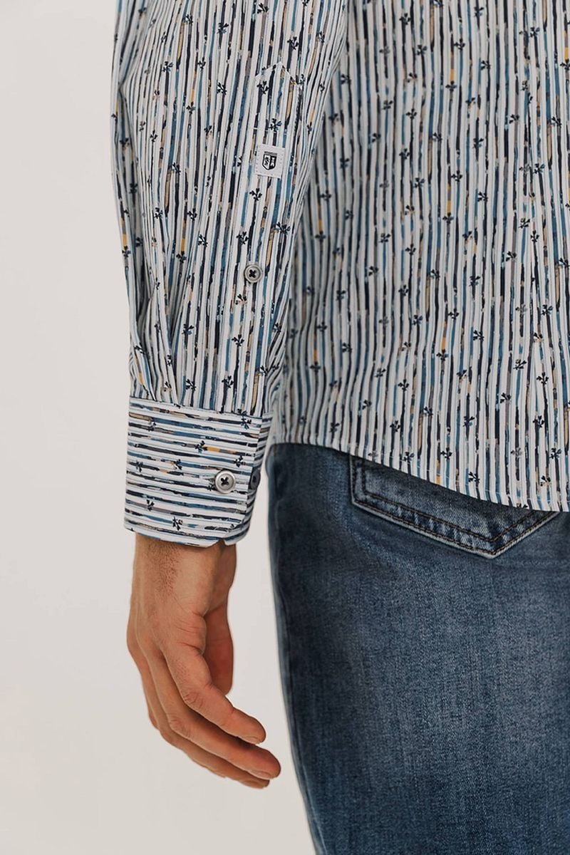 State of Art Overhemd Striped Pop
