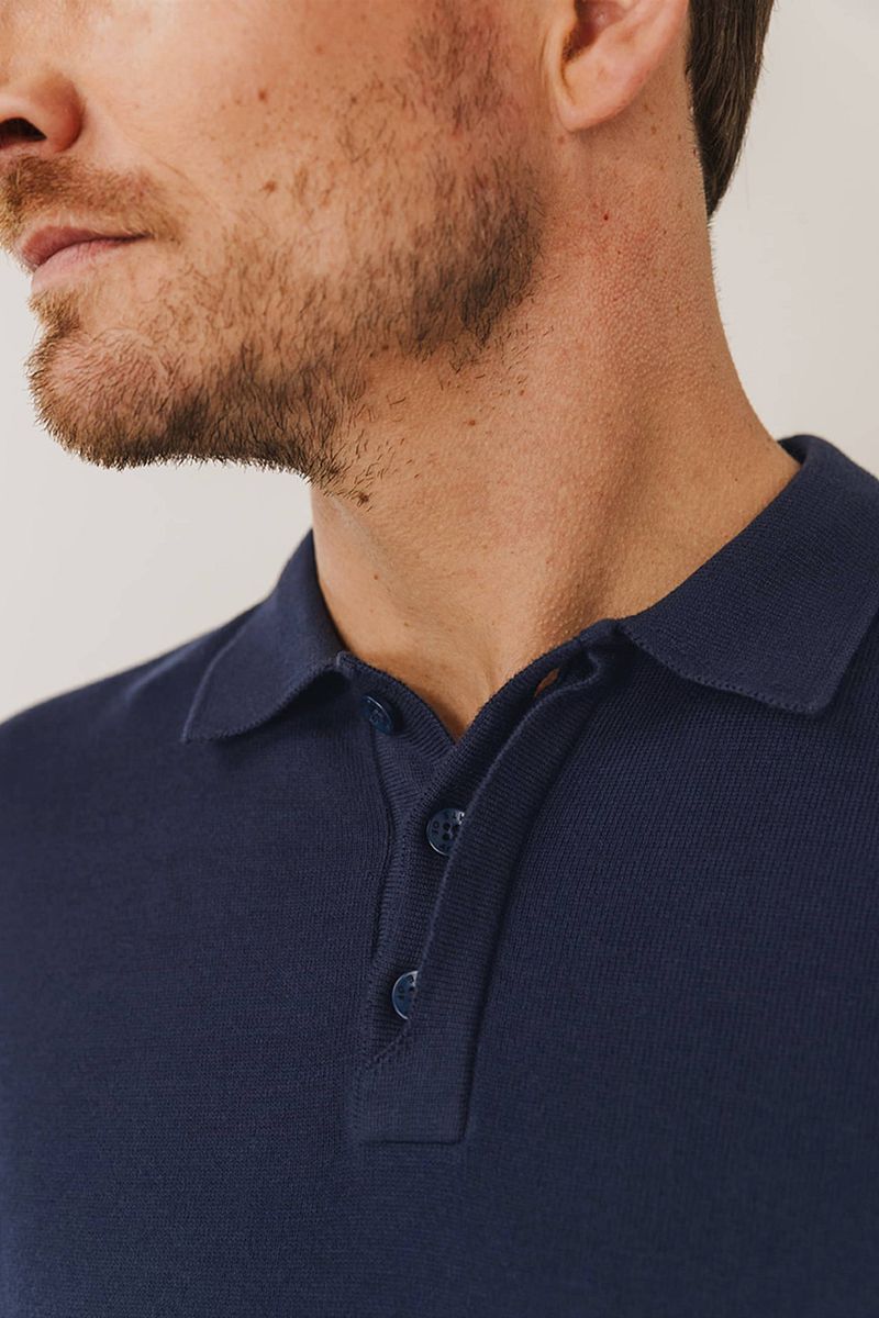 State of Art Polo Knitted Navy