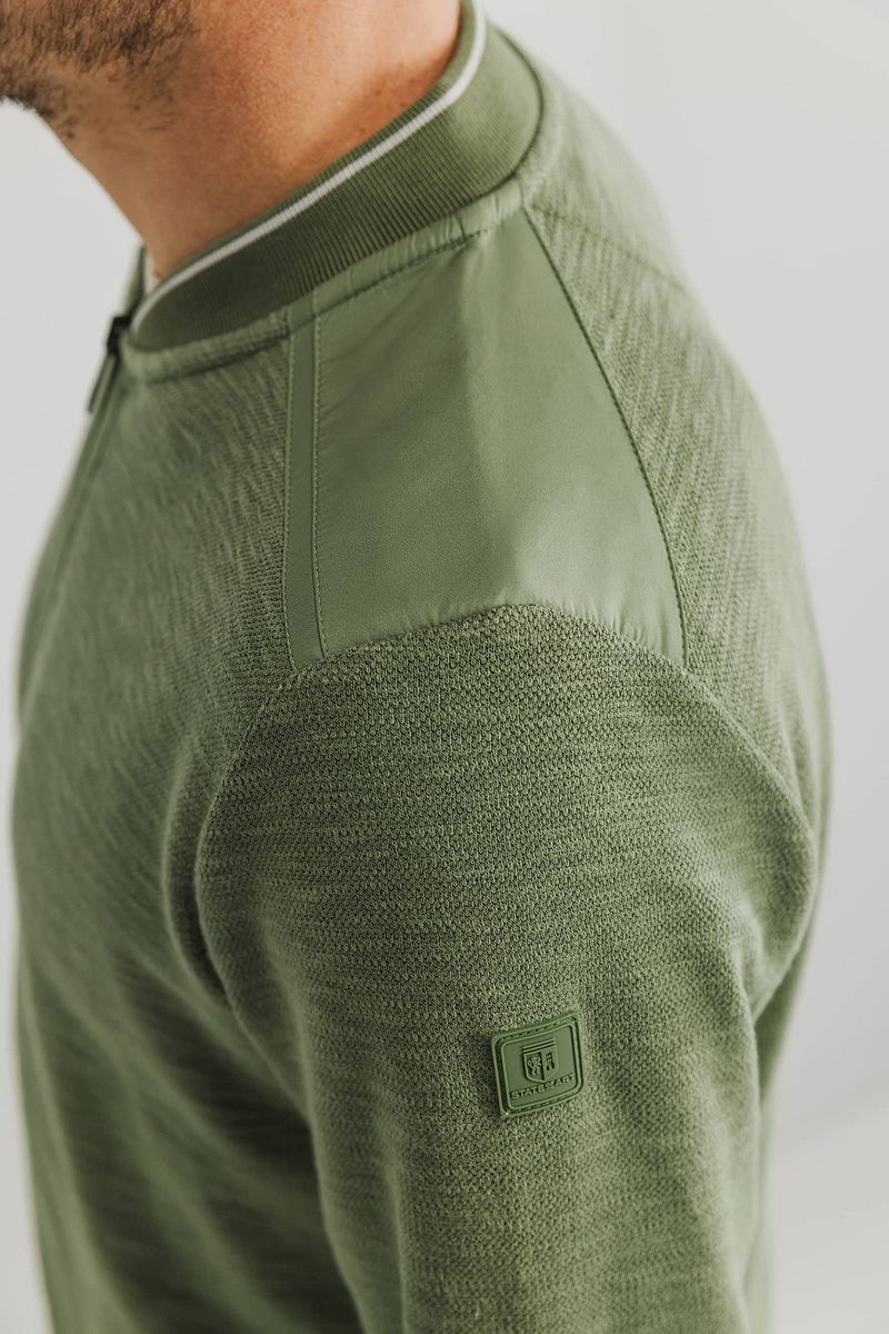 State of Art Vest Zip Groen