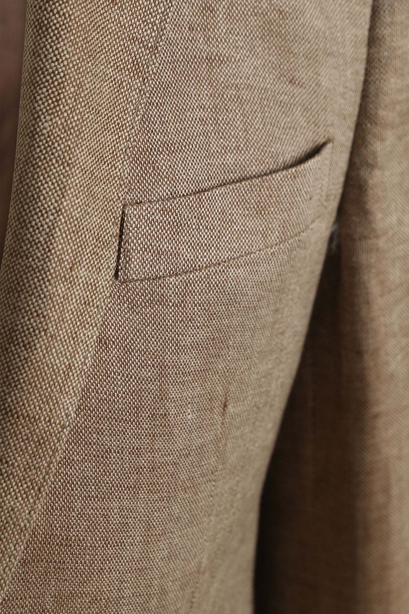 Suitable Blazer Linnen Panama Beige