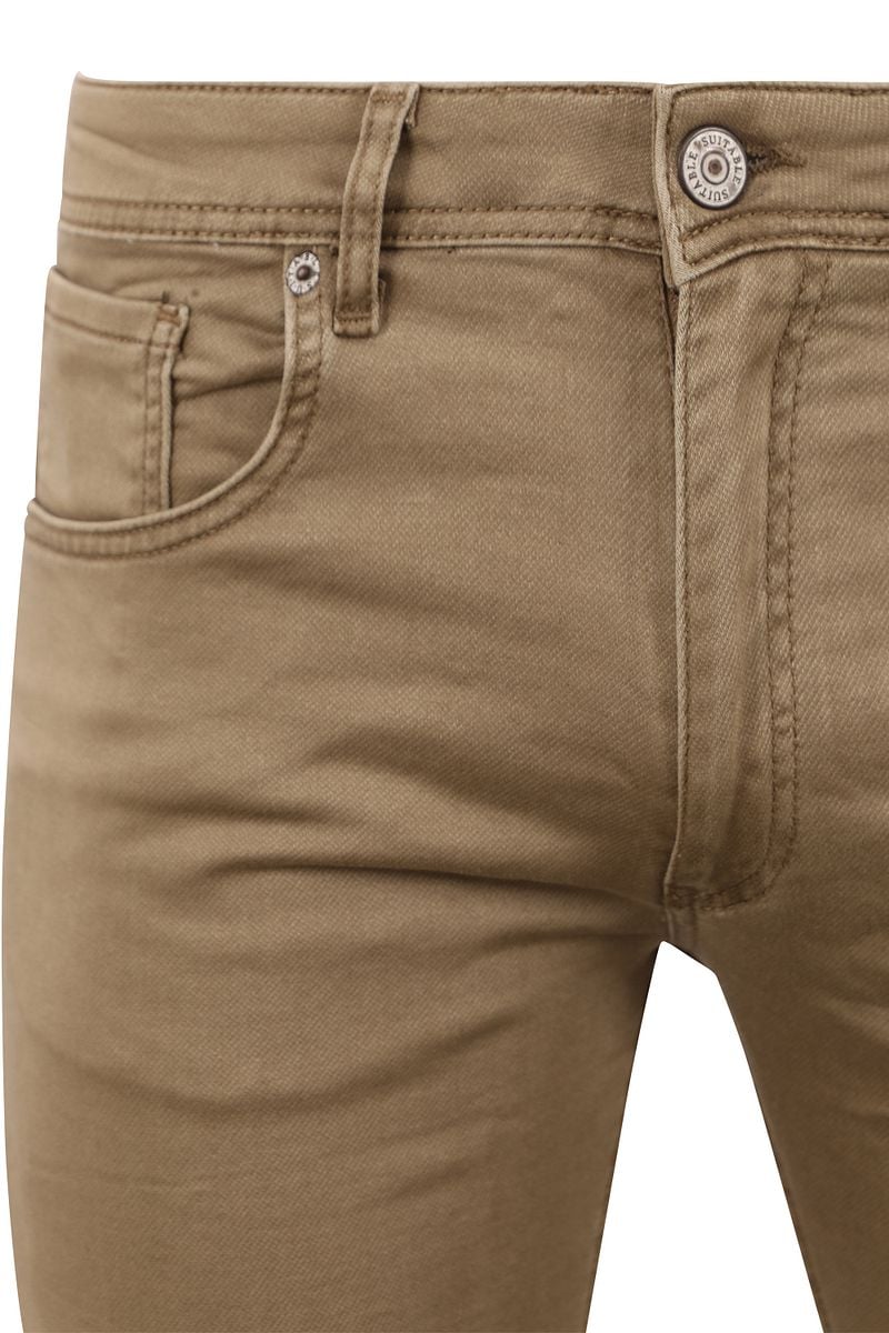 Suitable Kant Jeans Khaki - Größe W 38 - L 34 günstig online kaufen