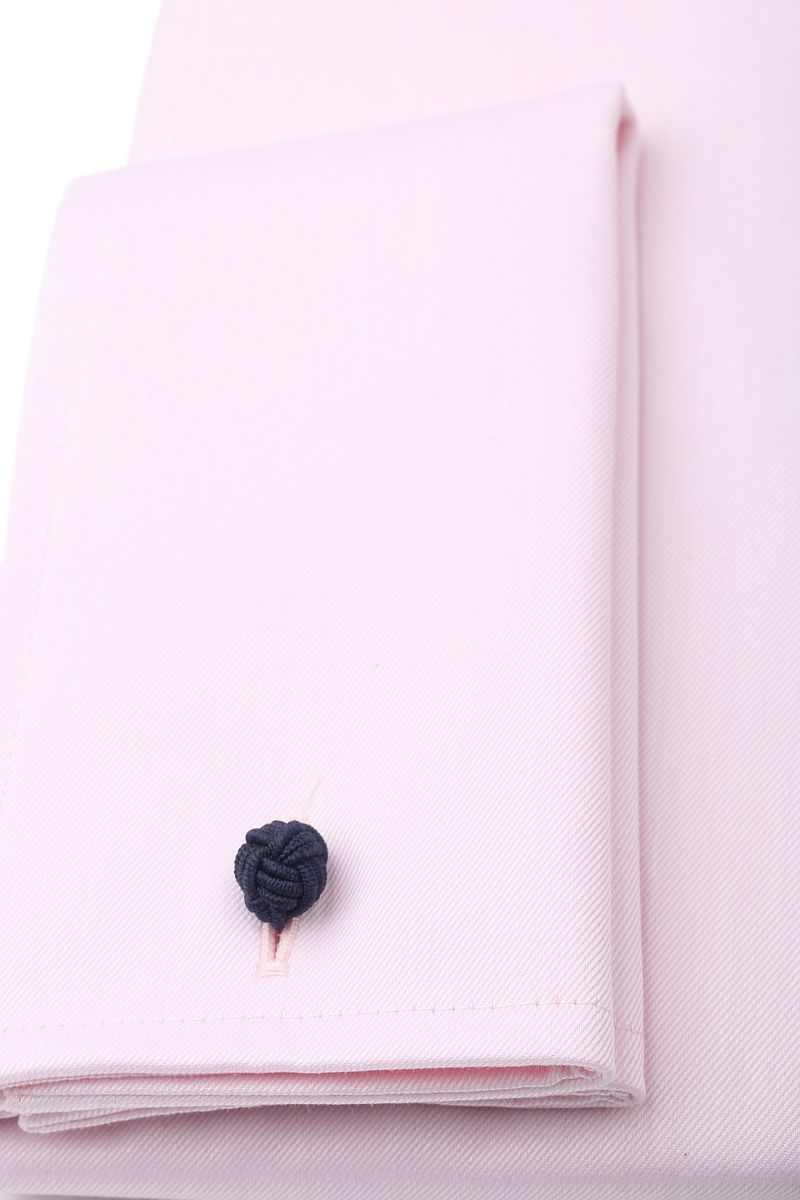 Suitable Overhemd Dubbel Manchet Roze