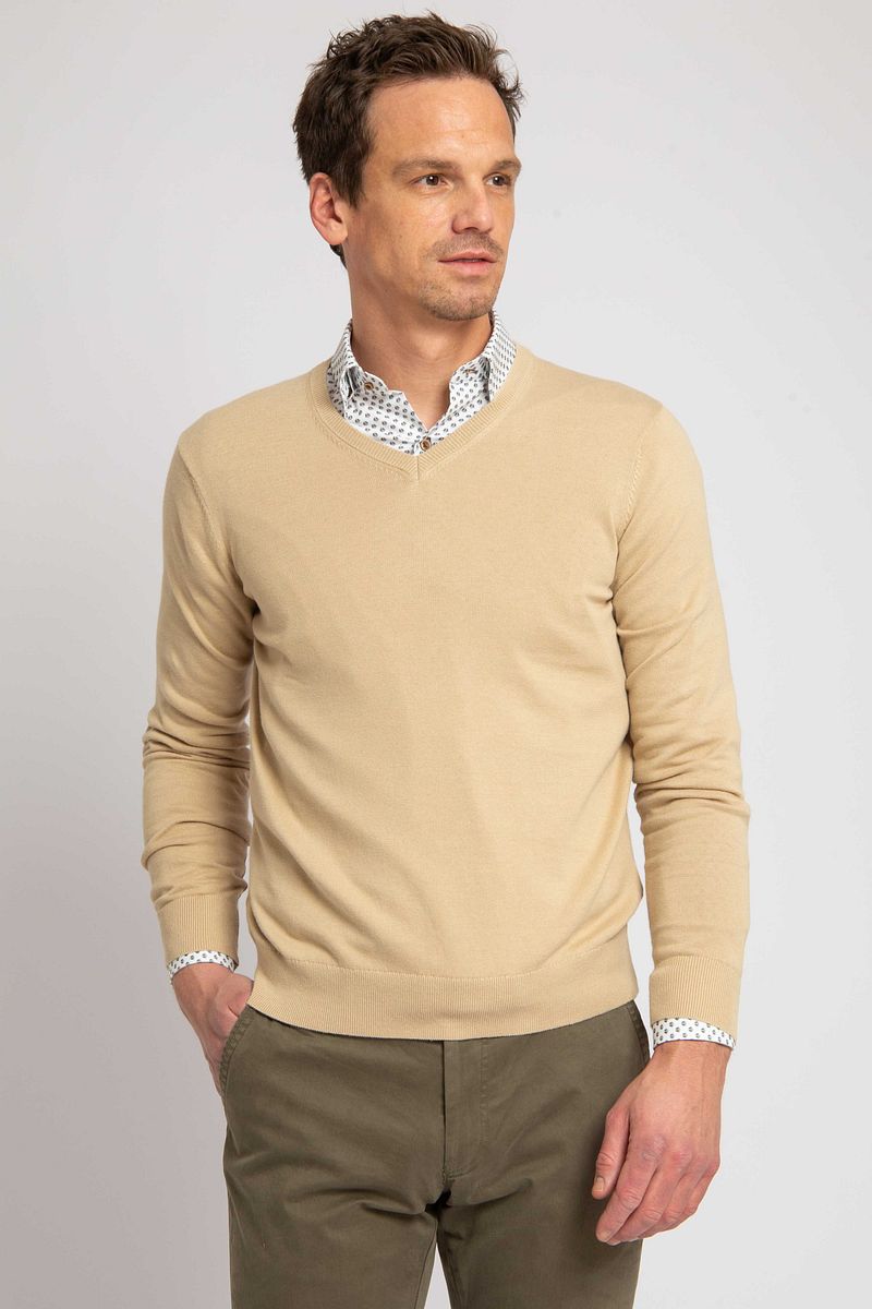 Suitable Respect Bio-Baumwolle Pullover Vinir Beige - Größe 3XL günstig online kaufen