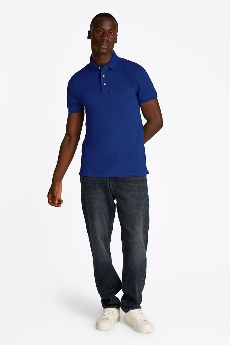 Tommy Hilfiger 1985 Poloshirt Kobaltblauw