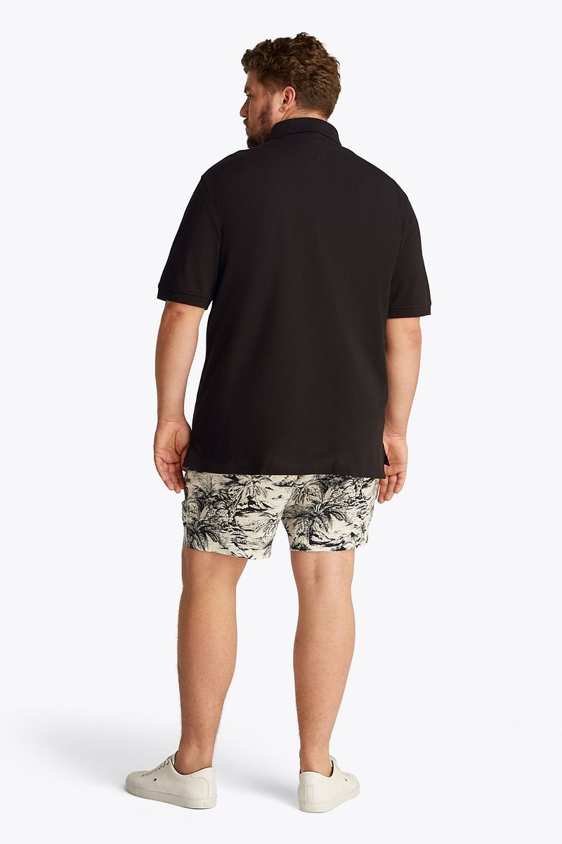 Tommy Hilfiger Big & Tall Poloshirt Zwart