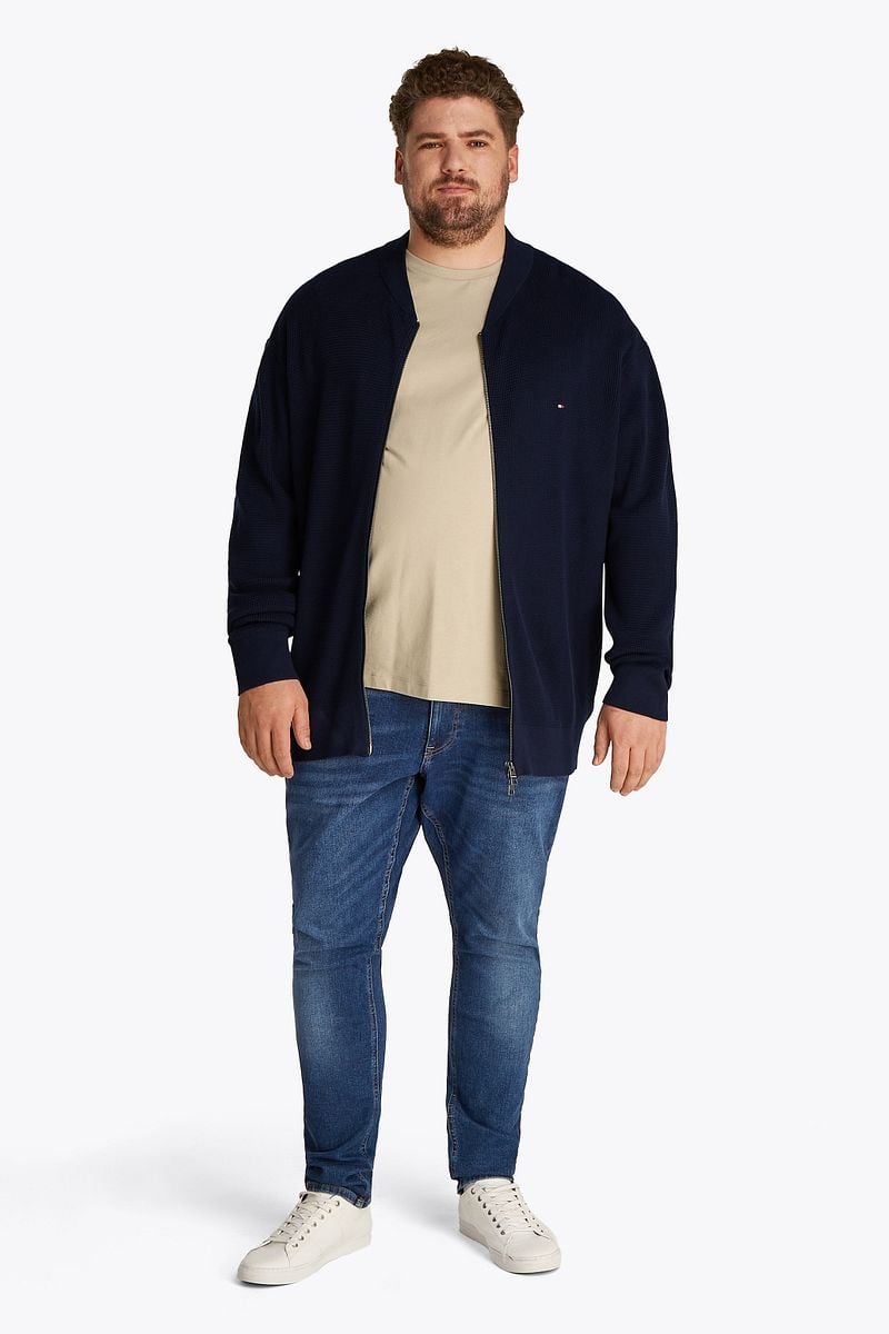 Tommy Hilfiger Big & Tall Vest Structure Navy