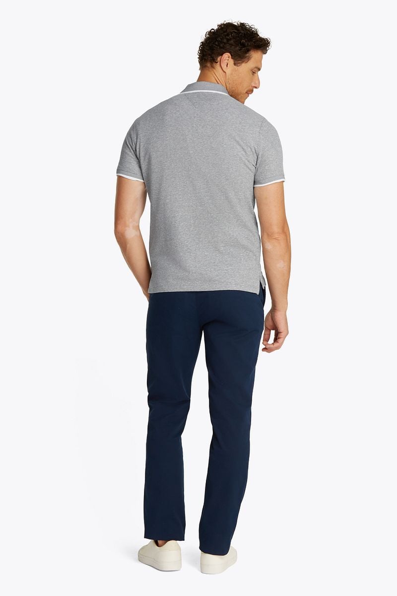 Tommy Hilfiger Linen Piqué Poloshirt Groen