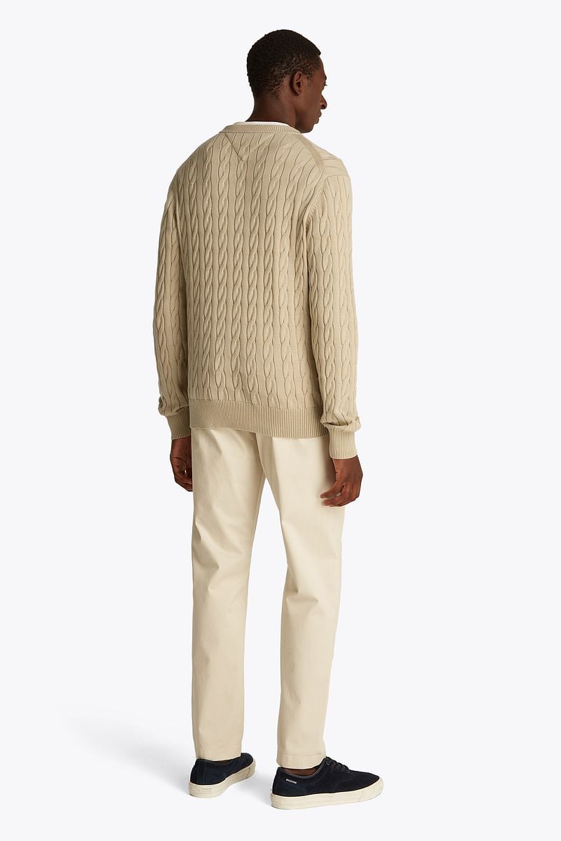 Tommy Hilfiger Pullover Cable Beige