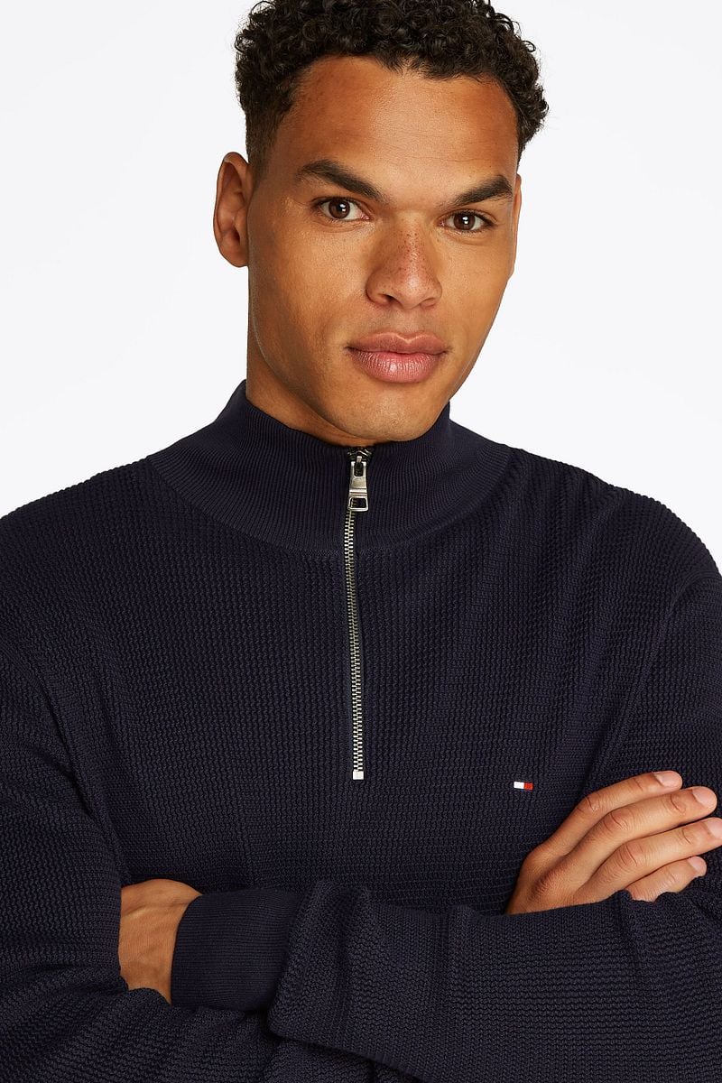 Tommy Hilfiger Racking Half-Zip Structure Navy
