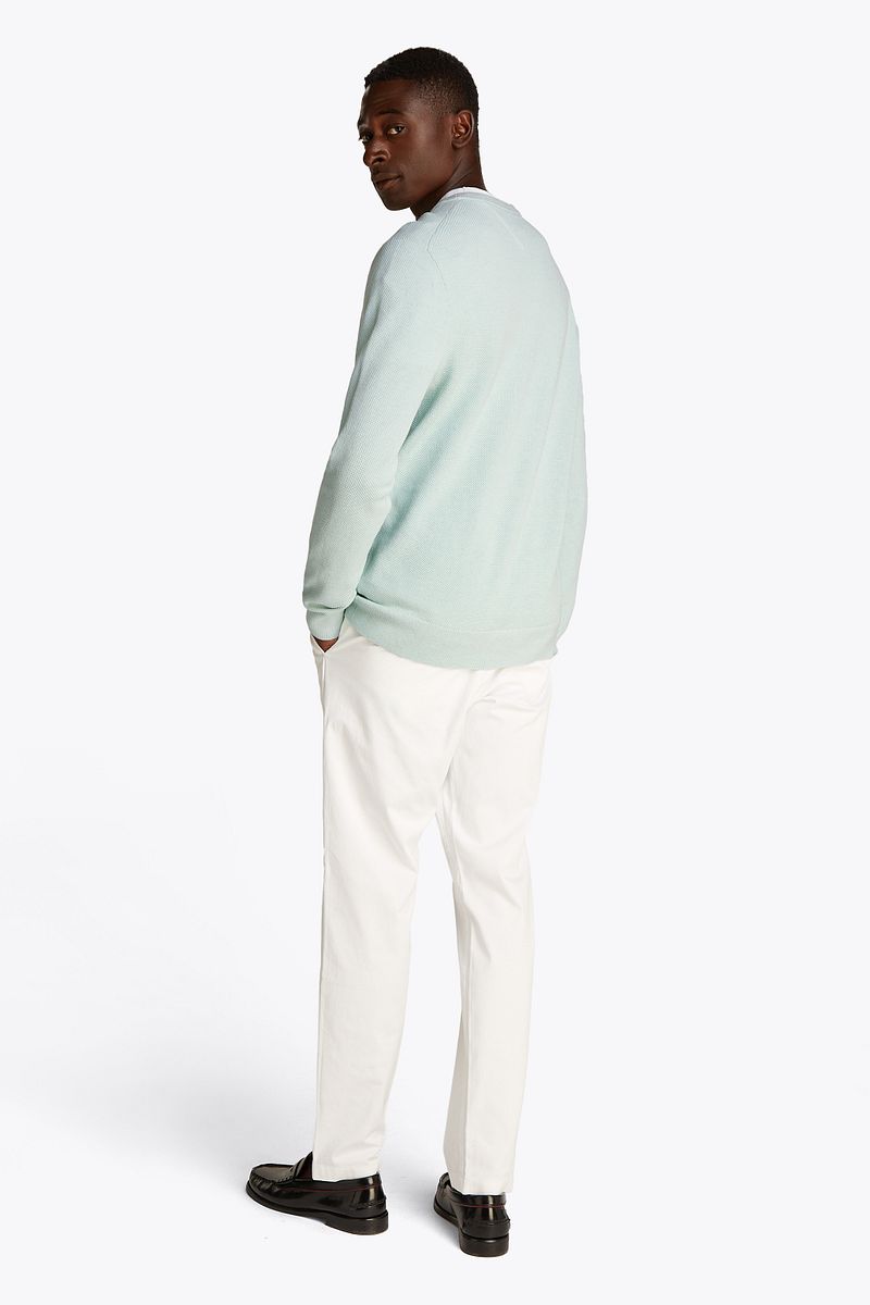 Tommy Hilfiger Structure Trui Mintgroen