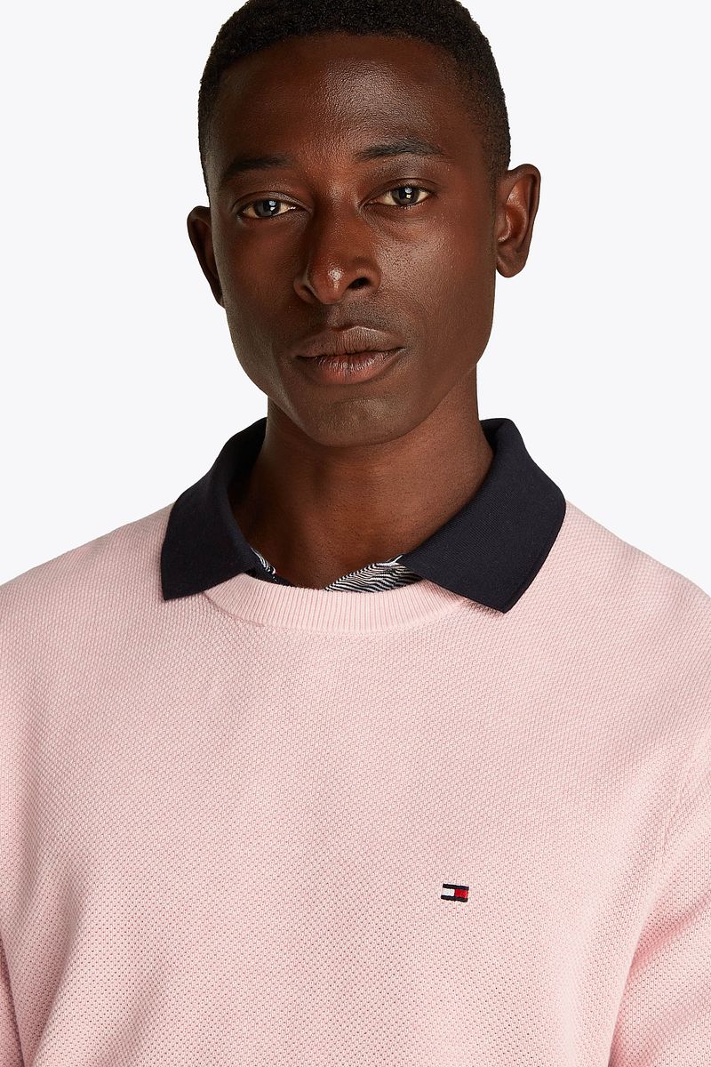 Tommy Hilfiger Structure Trui Roze
