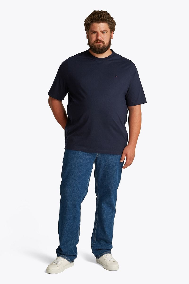 Tommy Hilfiger T-shirt Big & Tall Navy - Größe XXL günstig online kaufen