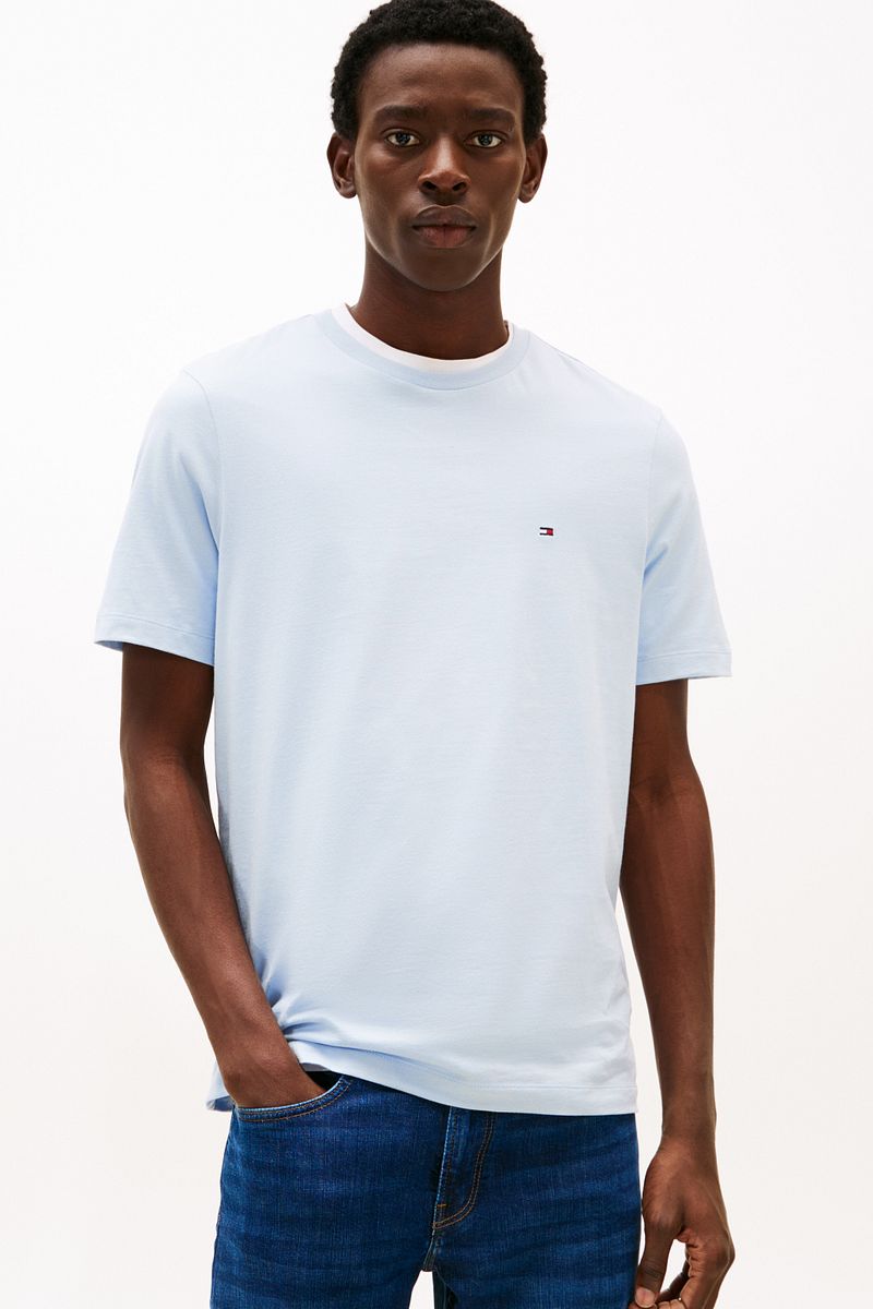 Tommy Hilfiger T-shirt Essential Licht Blauw