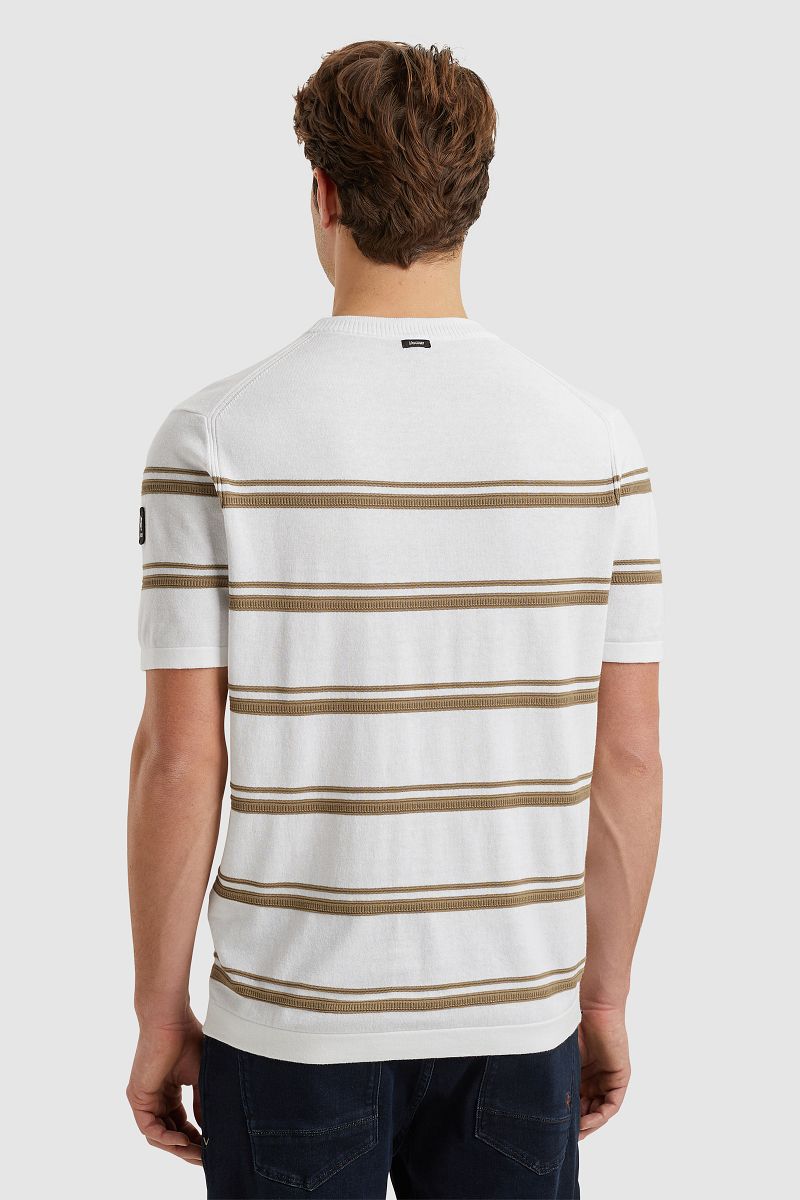Vanguard Knitted T-Shirt Streep