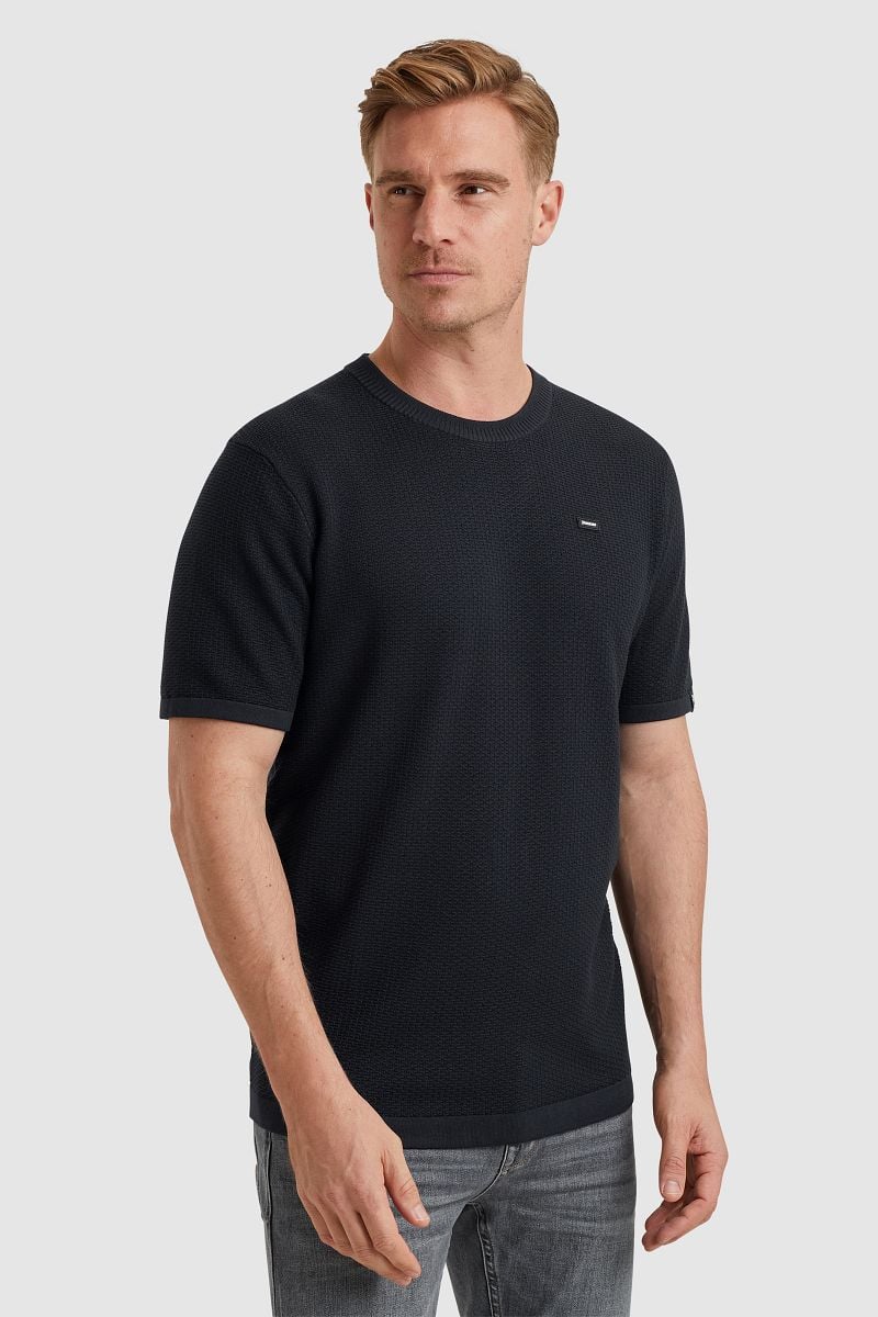 Vanguard T-Shirt Structure Navy - Größe L günstig online kaufen