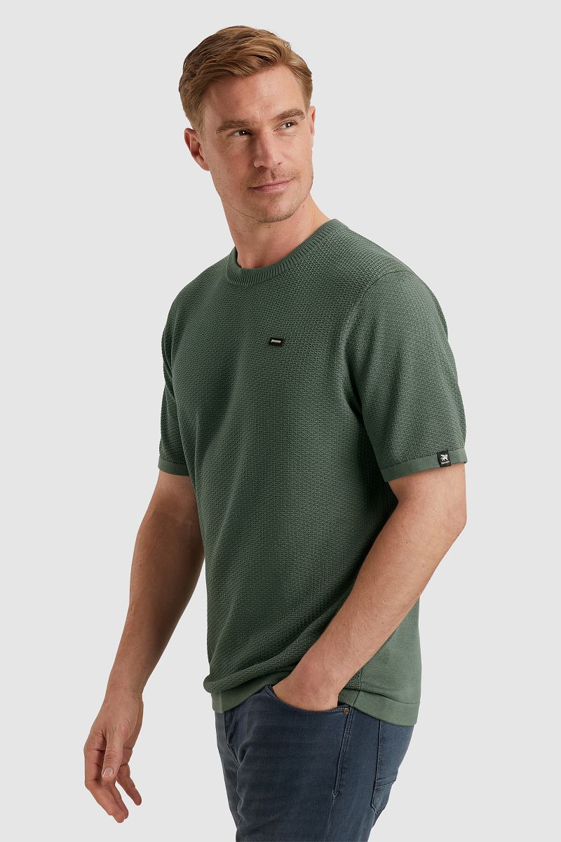 Vanguard T-Shirt Structuur Groen