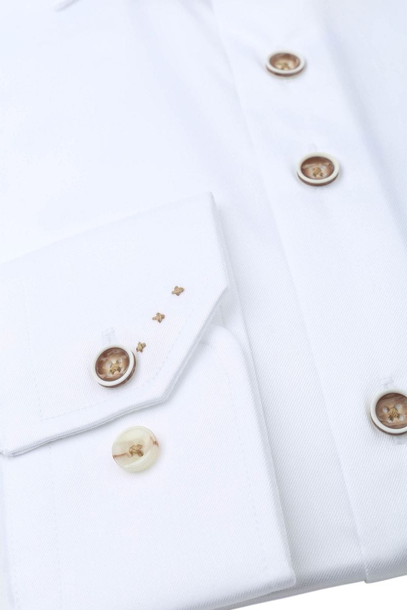 R2 Hemd Fine Twill Weiß - Größe 44 günstig online kaufen