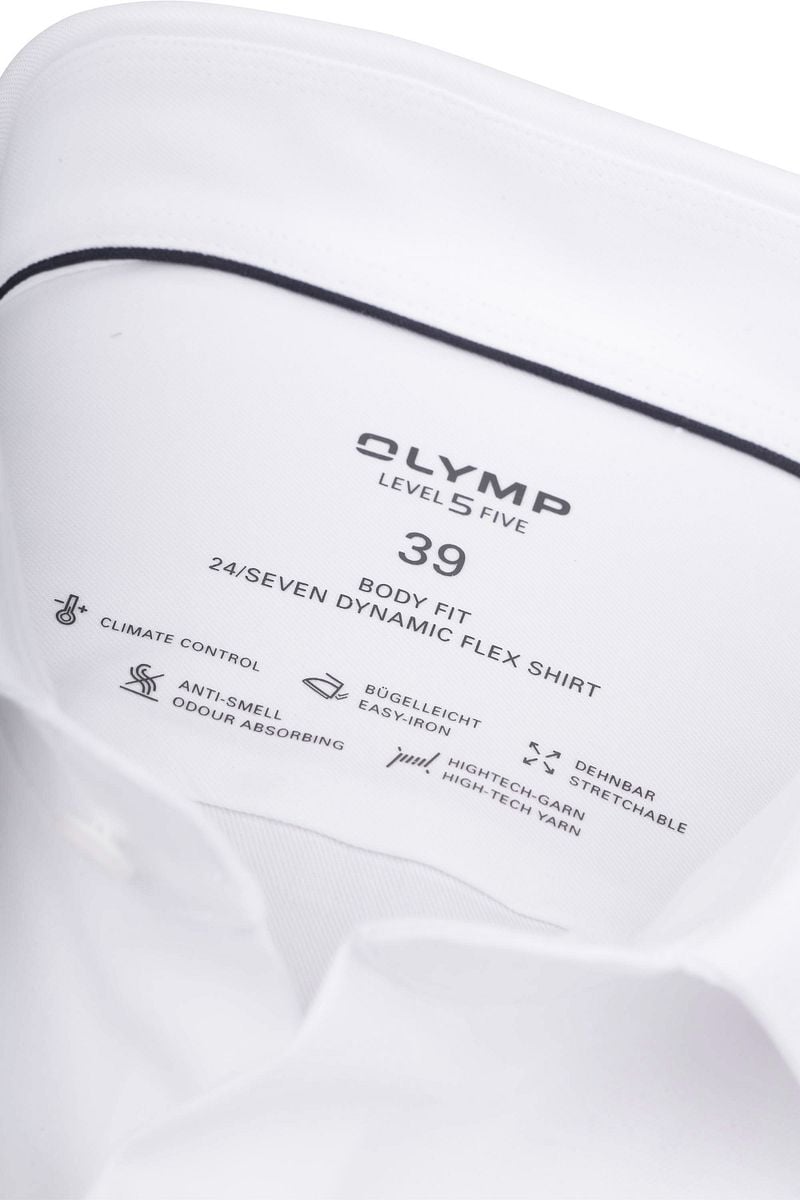 OLYMP Hemd Level 5 24/Seven Weiß - Größe 38 günstig online kaufen