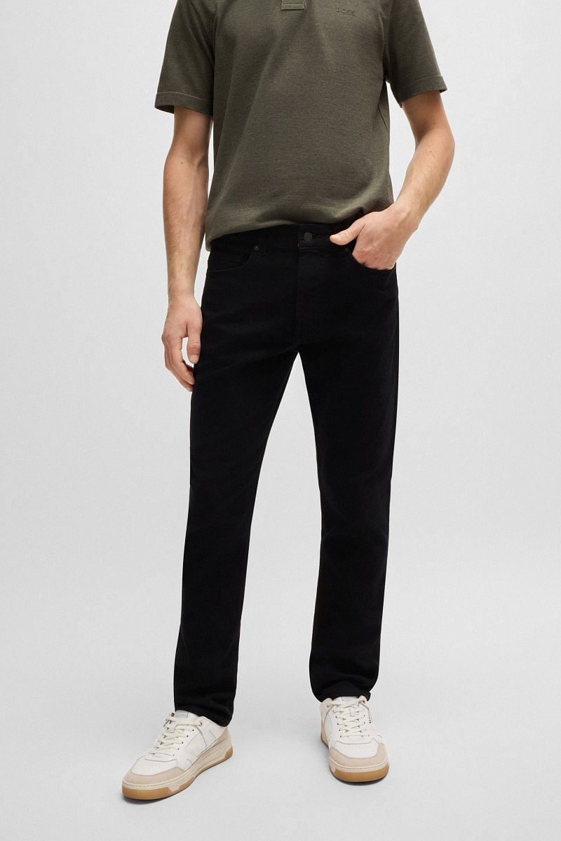 Boss Delaware Jeans Zwart