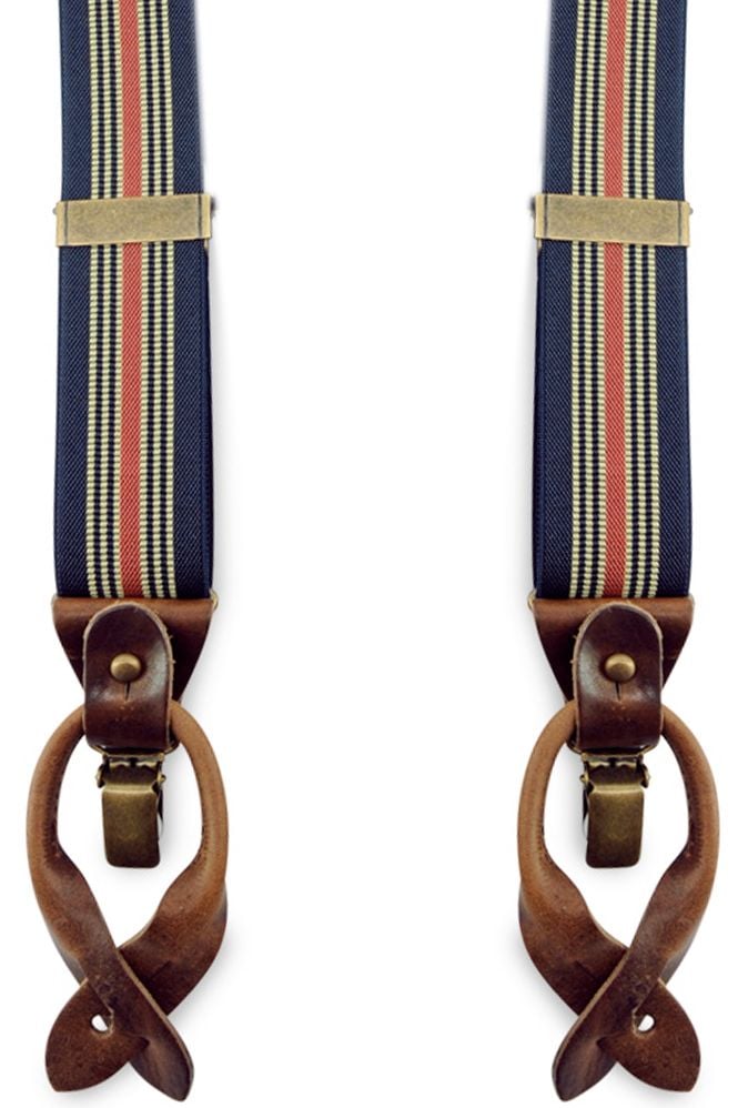 Sir Redman Luxus Hosenträger Salvatore Navy - günstig online kaufen