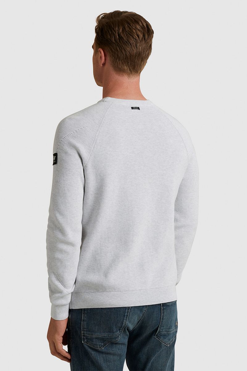 Vanguard Pullover Struktur Grau - Größe L günstig online kaufen