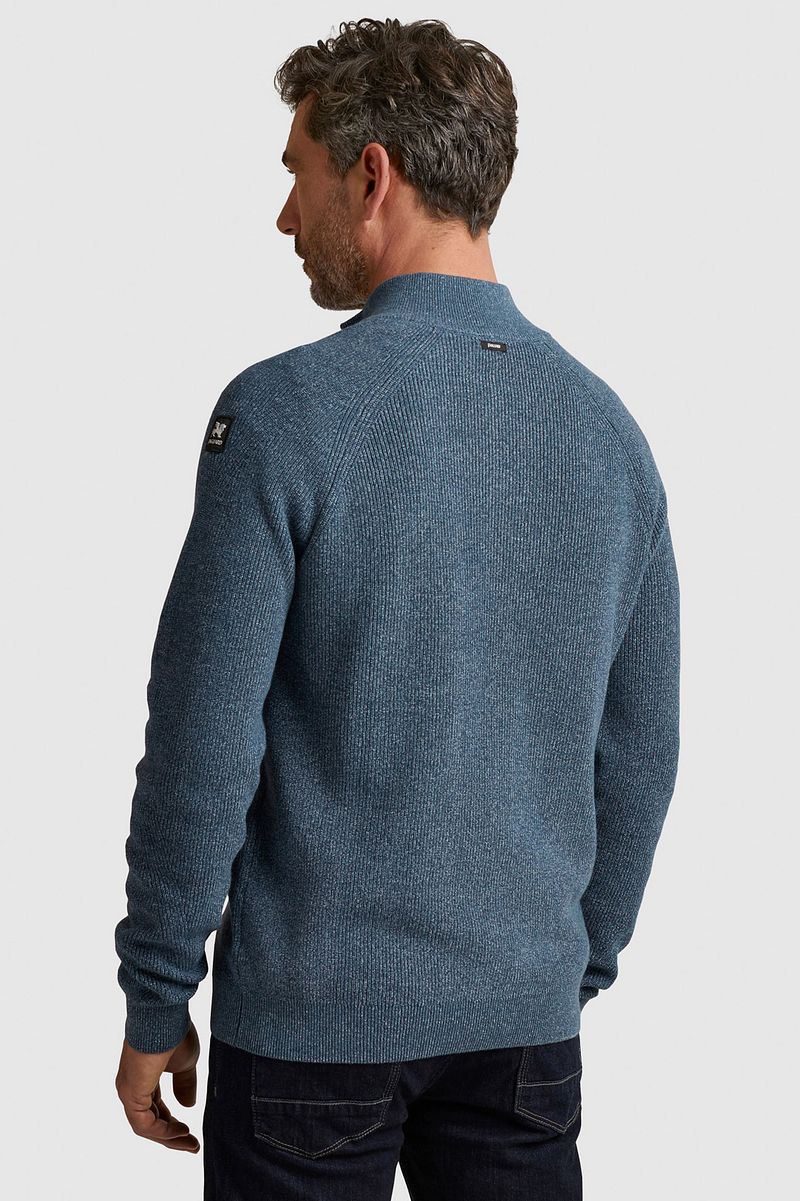 Vanguard Trui Half Zip Blauw