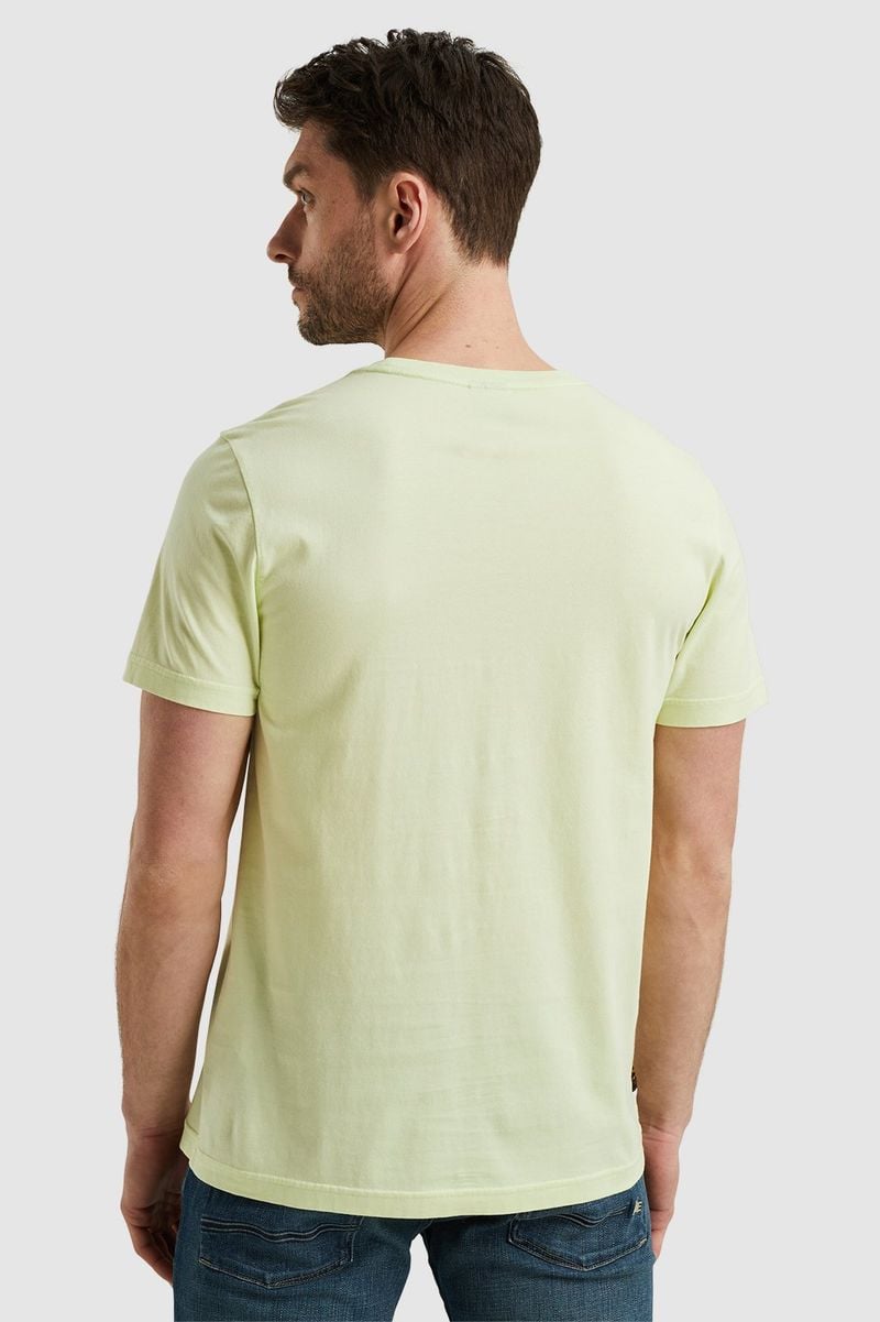 PME Legend Single Jersey T-Shirt Print Yellow