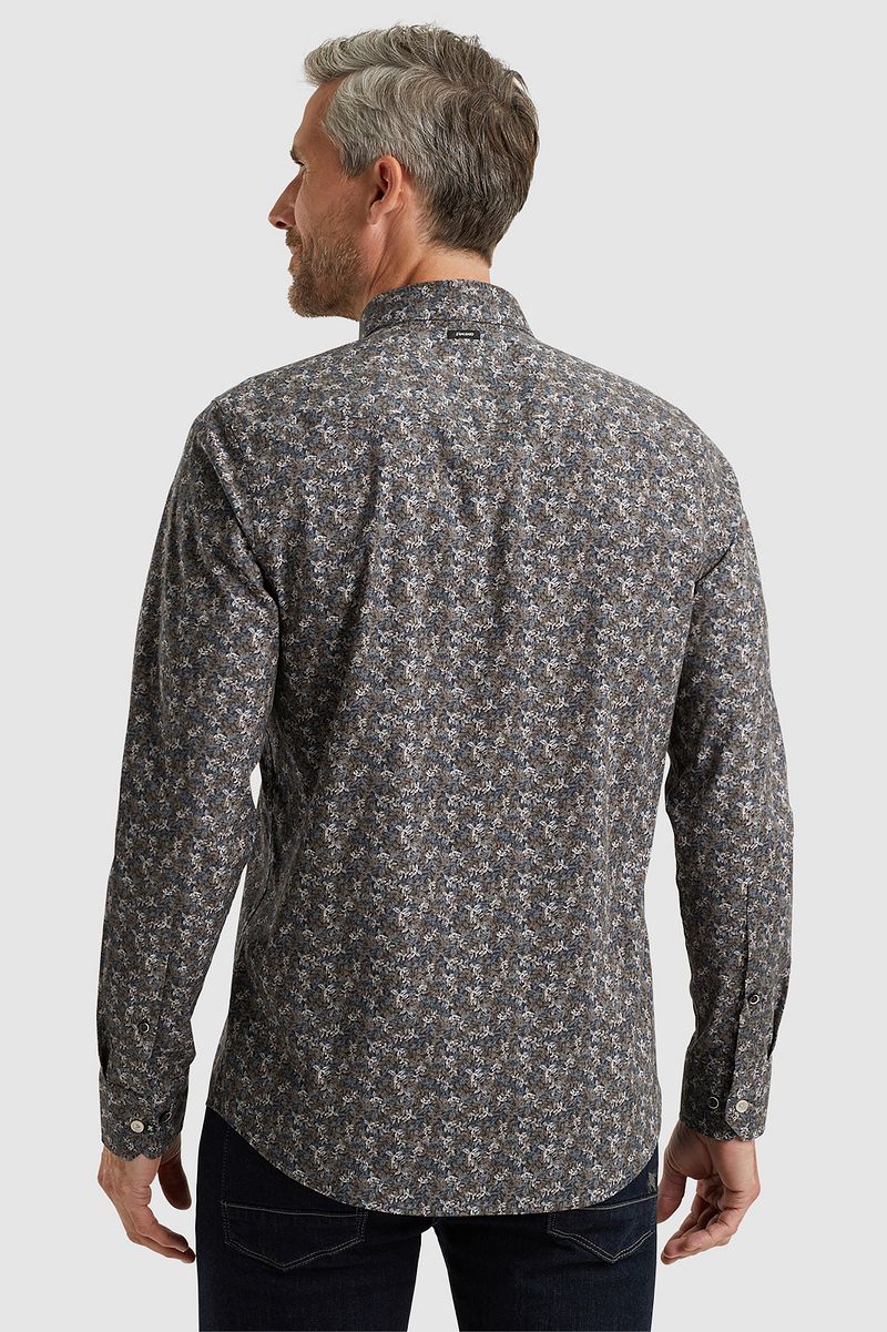 Vanguard Overhemd Print Bruin